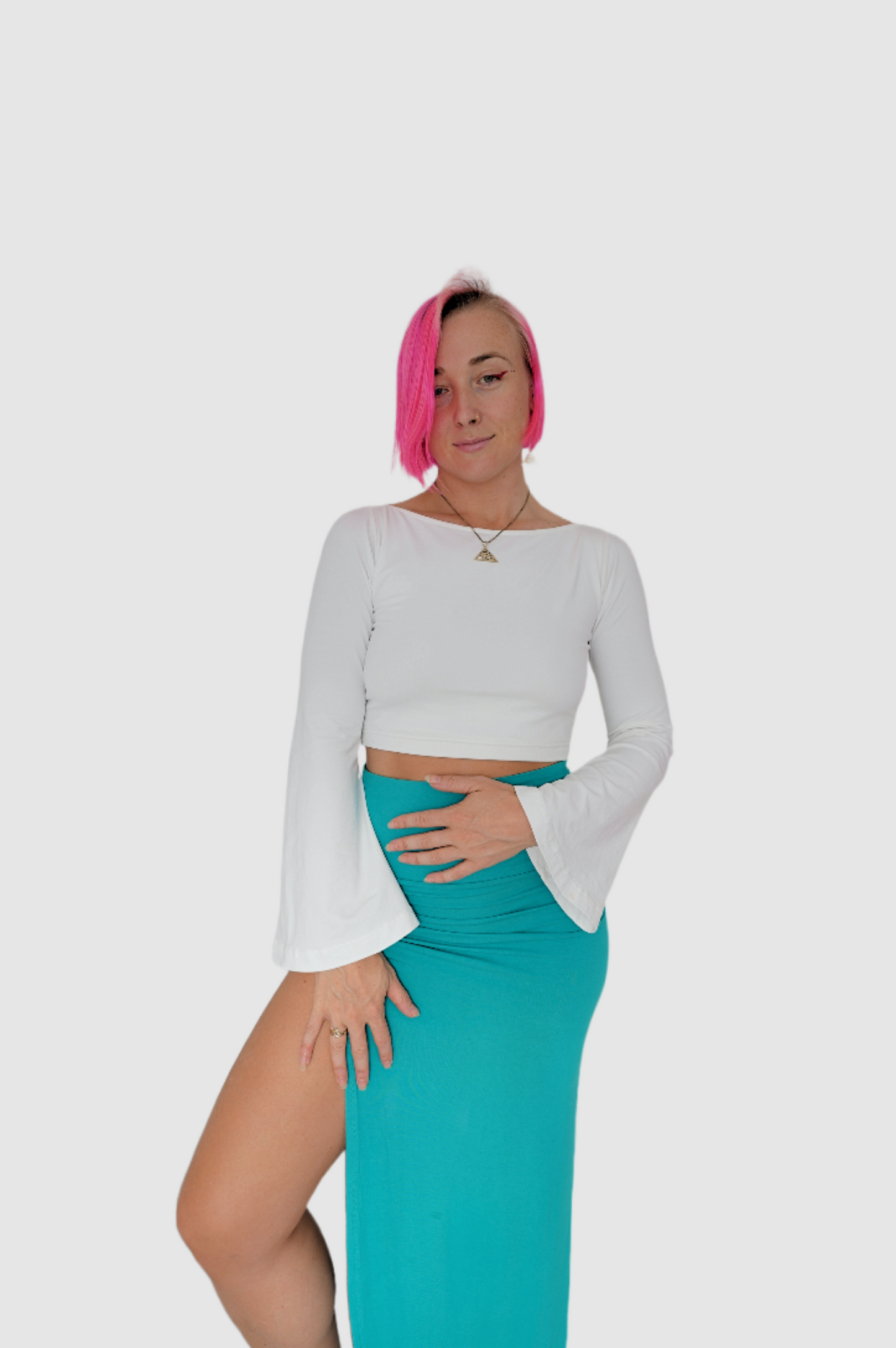 Mystic Flute Sleeve Top