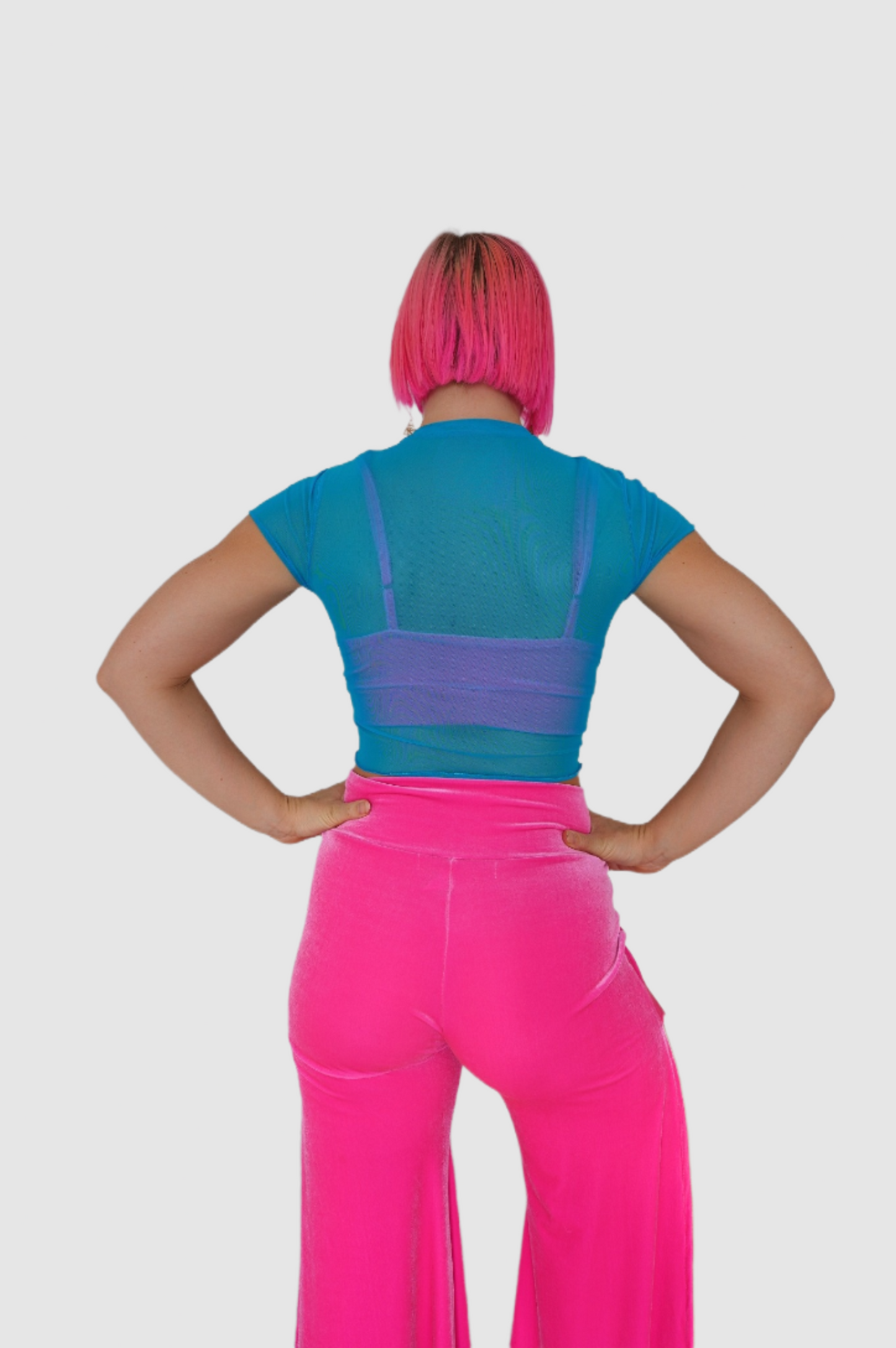 Charm Mesh Top